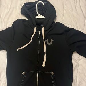 True Relgion Men's Buddha Zip hoodie size L